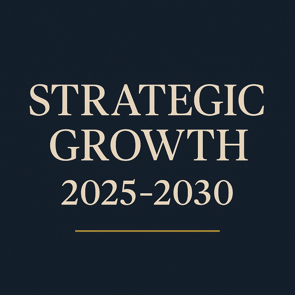 Strategic growth roadmap 2025–2030